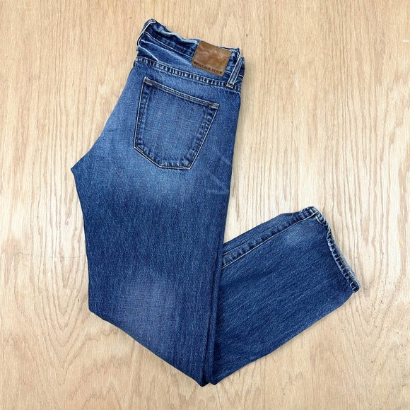 J. Crew Jeans Womens Point Sur X J Crew Rocker Selvedge Slim